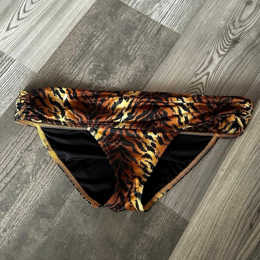 victoria secret vontage tiger print bikini bottoms